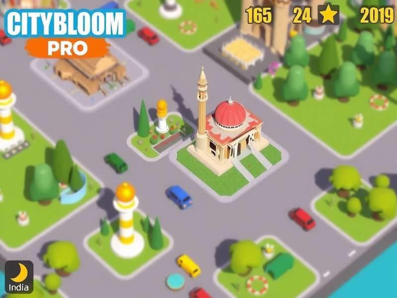 City Bloom Pro City Map